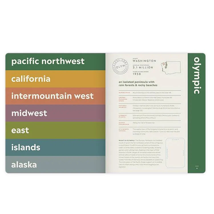 Scenic Science page on regions