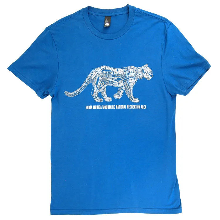 Santa Monica Mountains National Recreation Area T-Shirt - Word Art