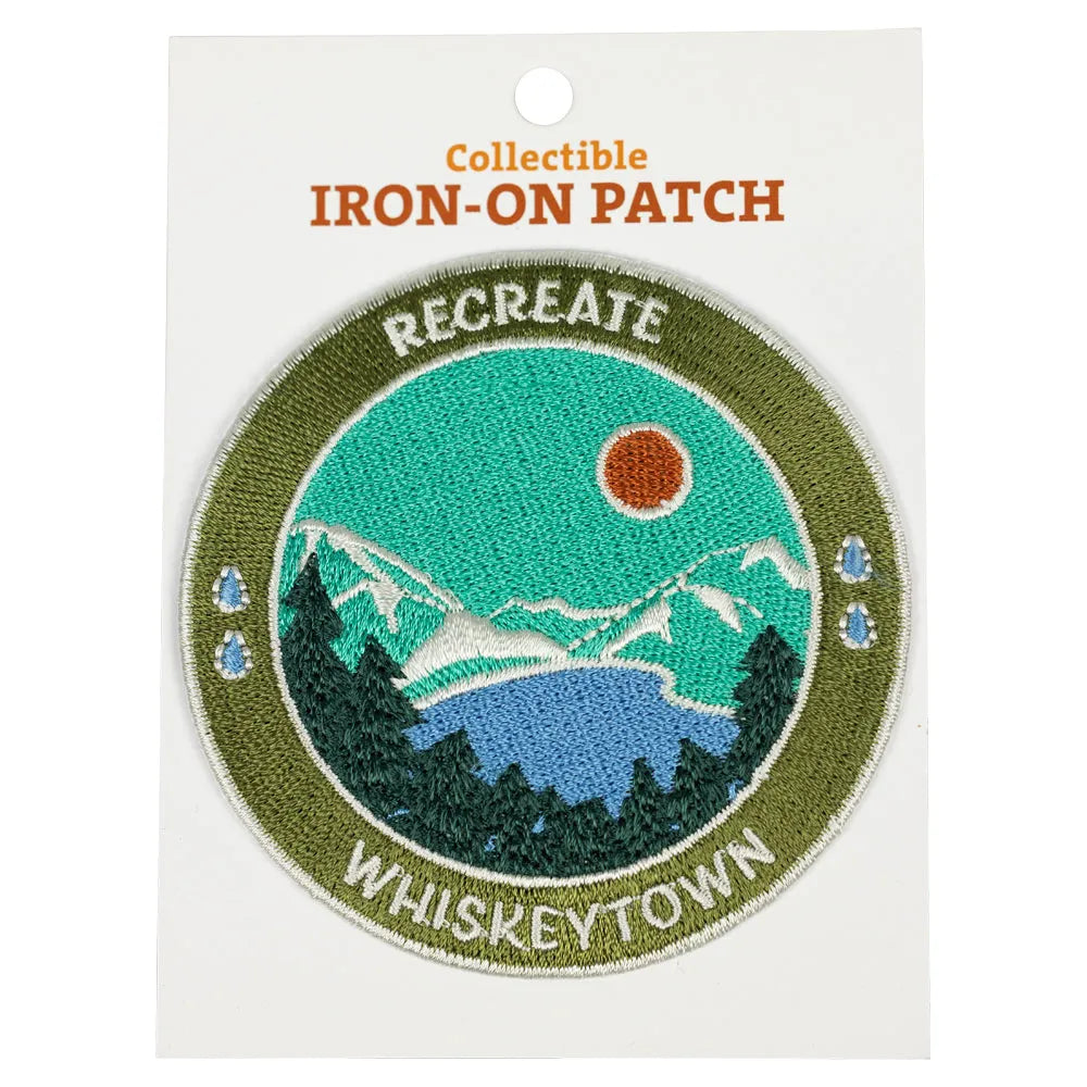 Whiskeytown National Recreation Area Patch - Recreate on packaging