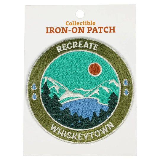 Whiskeytown National Recreation Area Patch - Recreate on packaging