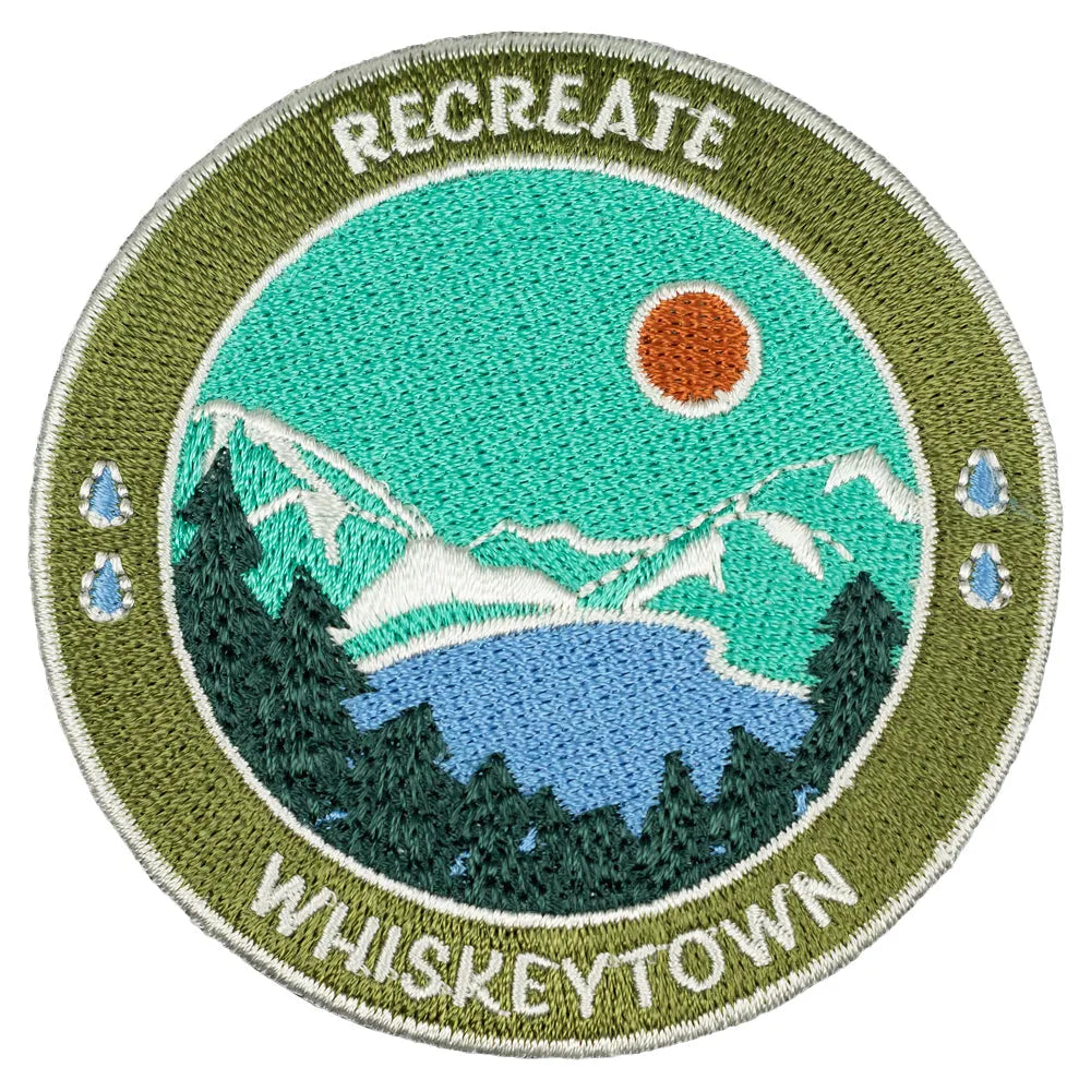 Whiskeytown National Recreation Area Patch - Recreate logo