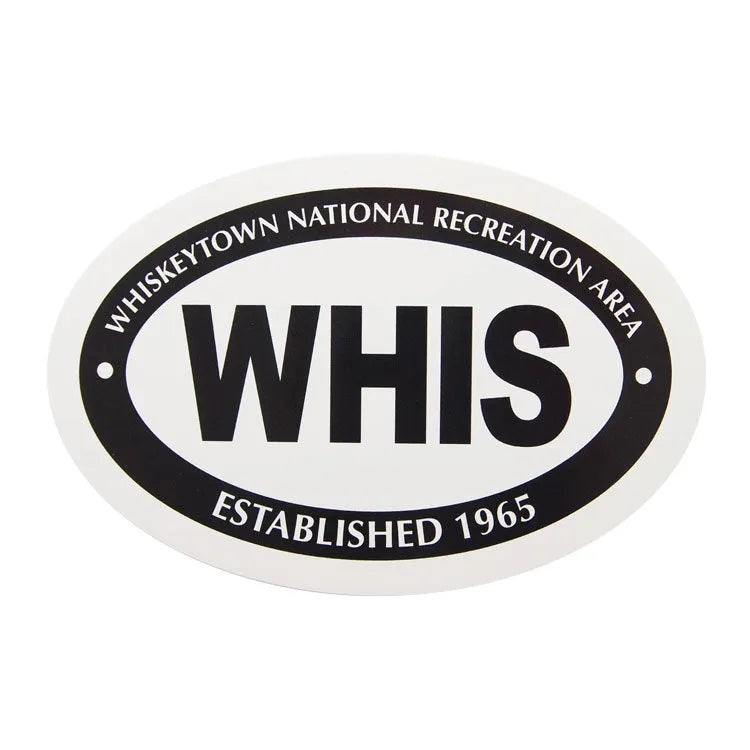 Whiskeytown National Rec. Area Sticker - Mini Oval