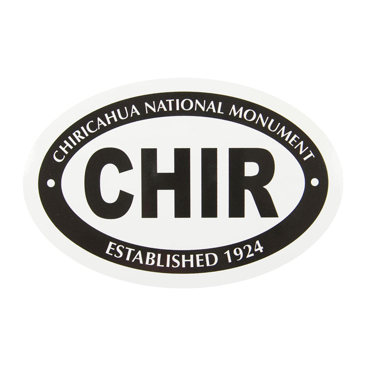 Chiricahua National Monument Sticker - Euro Oval