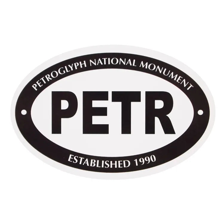 Petroglyph National Monument Sticker - Mini Oval