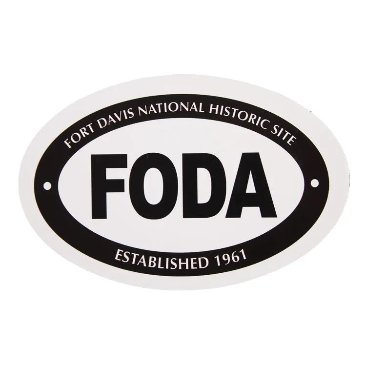 Fort Davis National Hist. Site Sticker - Mini Oval