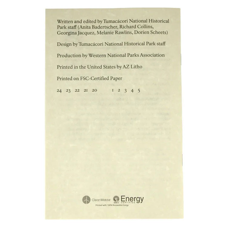 Tumacacori: A Cultural Crossroad Back Cover
