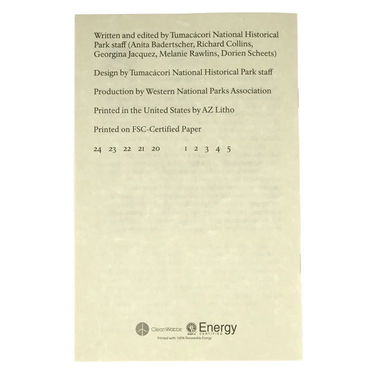 Tumacacori: A Cultural Crossroad Back Cover