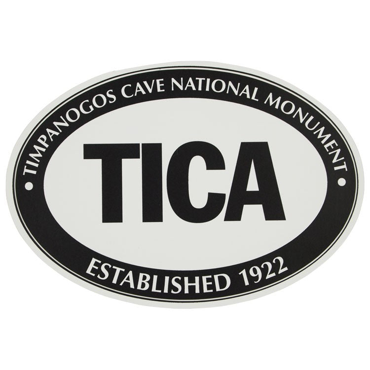 Timpanogos Cave National Monument Sticker - Mini Oval