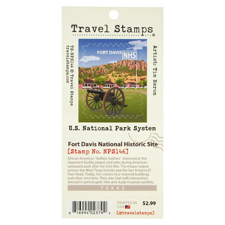 Fort Davis National Hist. Site Travel Stamp