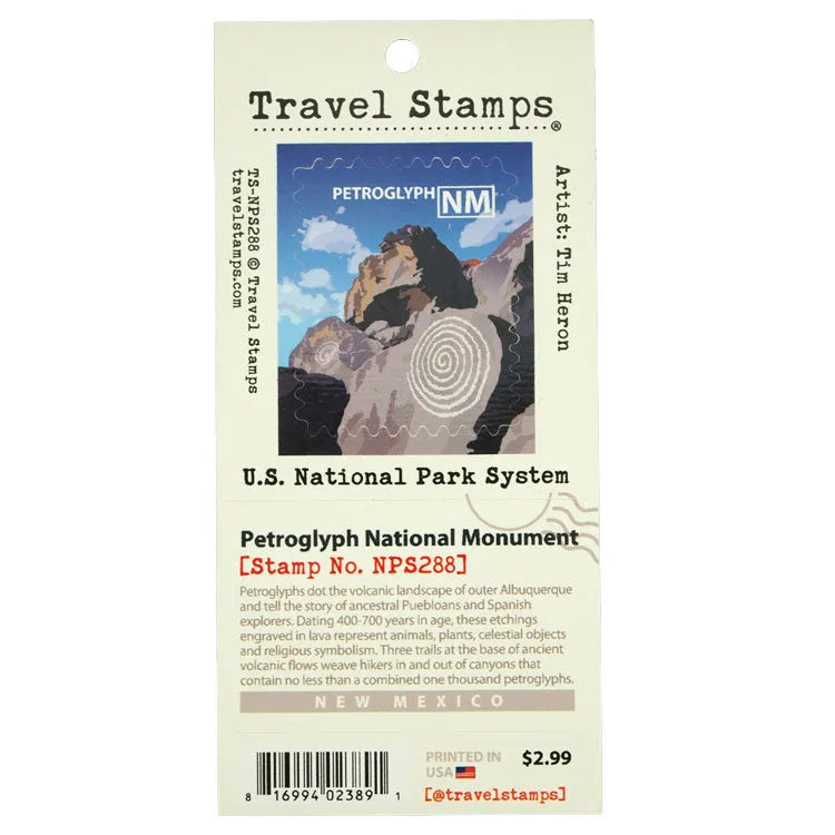 Petroglyph National Monument Travel Stamp