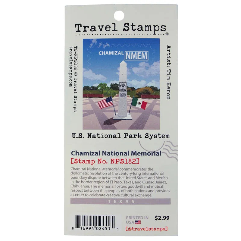 Chamizal National Memorial Travel Stamp