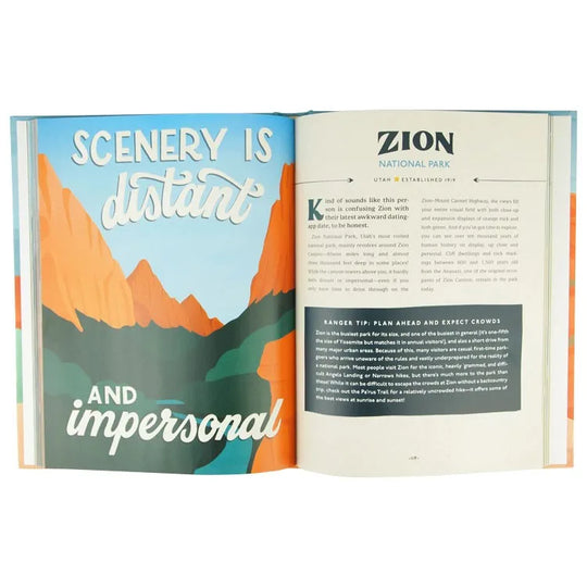 Subpar Parks pages about Zion National Park