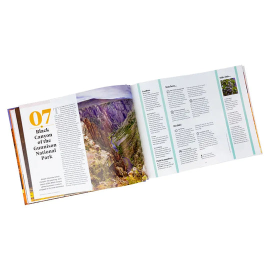 Lonely Planet National Parks of America interior page about Black Canyon of the Gunnison National Park