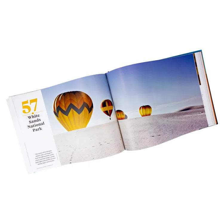 Lonely Planet National Parks of America interior page about White Sands National Park