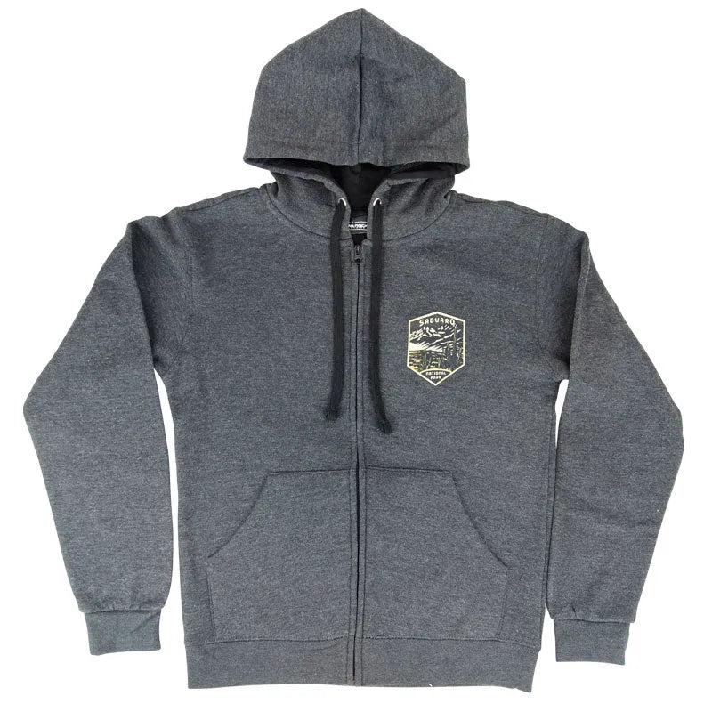 Saguaro National Park Full Zip Fleece Hoodie front view