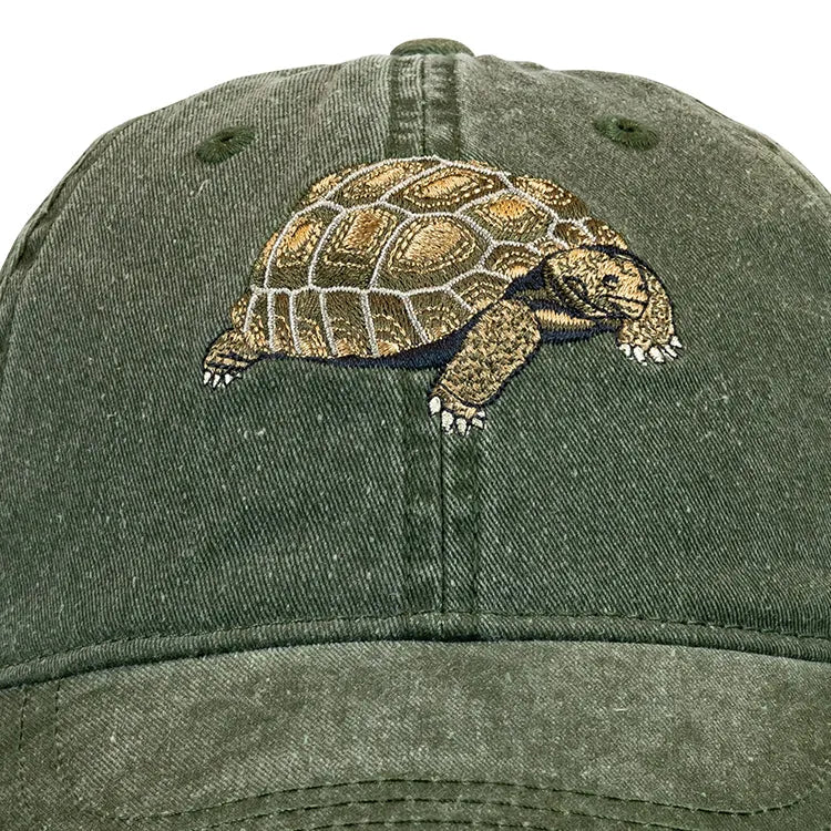 Desert Tortoise Embroidery Detail
