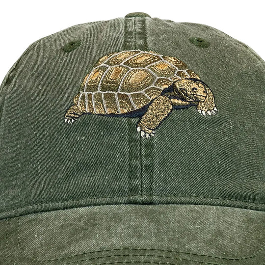 Desert Tortoise Embroidery Detail