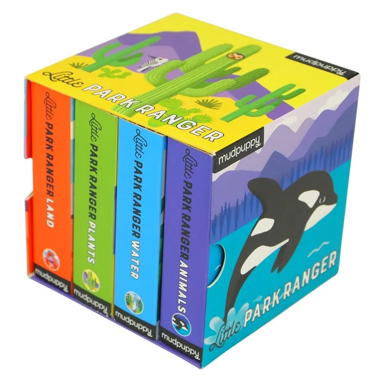 Little Park Ranger Board Book Set package 3/4 view