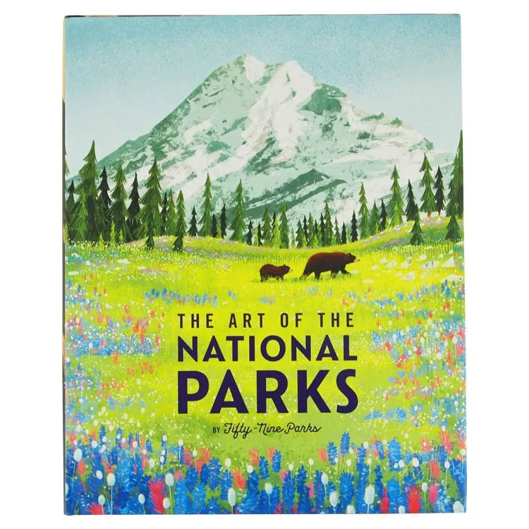 Front cover of The Art of the National Parks by Fifty Nine Parks