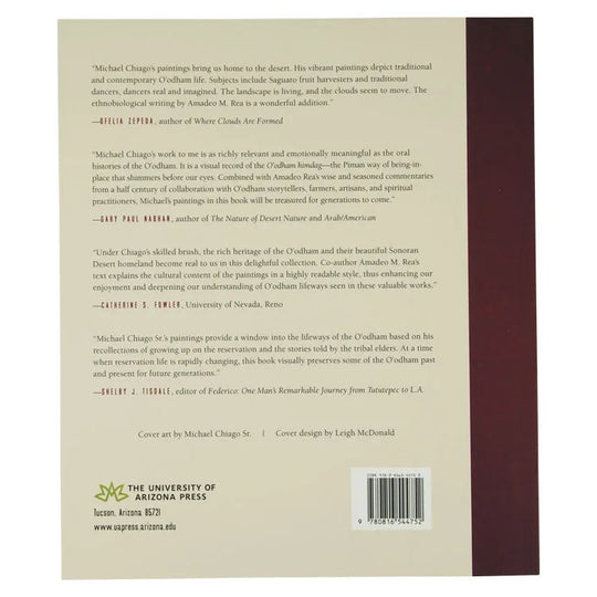 Michael Chiago: O’odham Lifeways Through Art back cover