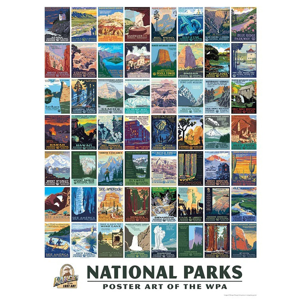 National Parks Art of the WPA Poster