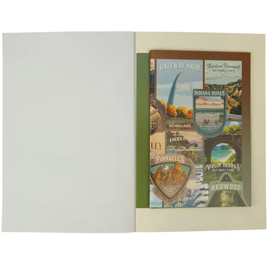 Interior page with art from Lantern Press