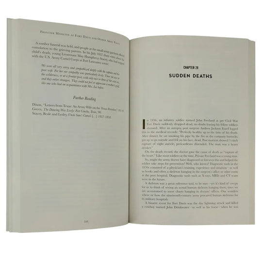 Frontier Medicine at Fort Davis by Donna Gerstle Smith interior pages