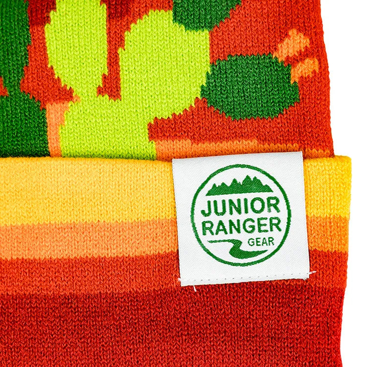 Junior Ranger logo tag detail