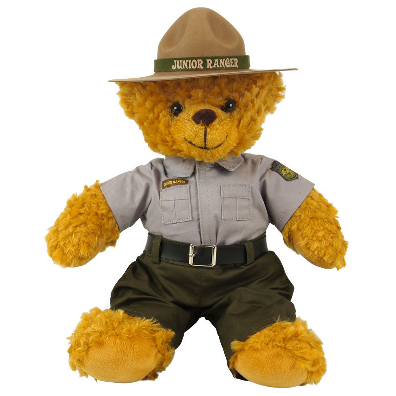 Junior Ranger Bear Plush Toy front view