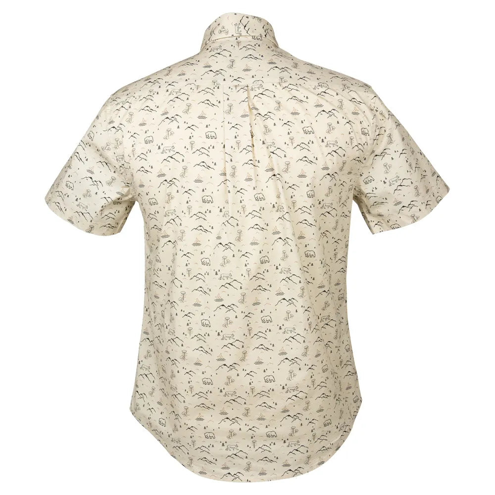 Santa Monica Mountains National Recreation Area Camp Shirt back view