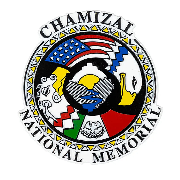 Chamizal National Memorial Flex Magnet - Round Logo