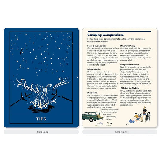 Campout Card: camping compendium