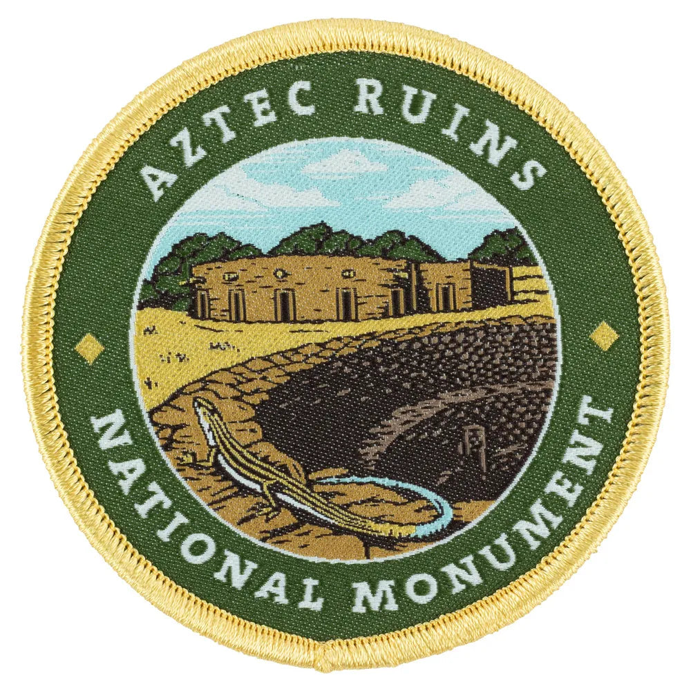 Aztec Ruins National Monument Patch - Round Logo