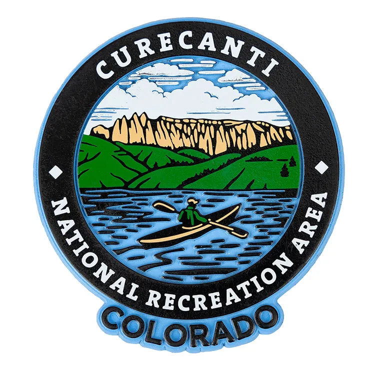 Curecanti National Rec. Area Flex Magnet - Round Logo