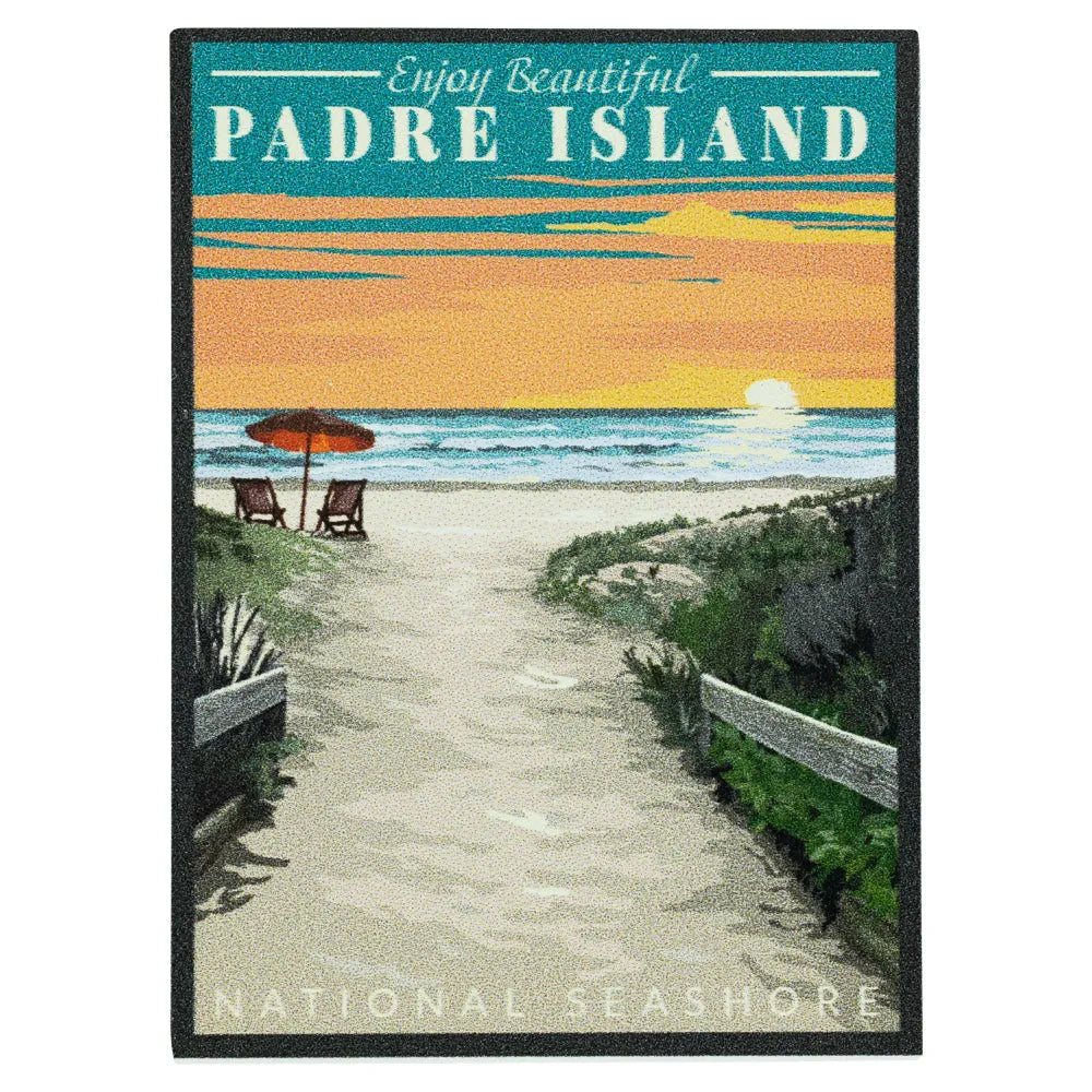 Padre Island National Seashore Sticker - Retro Ranger