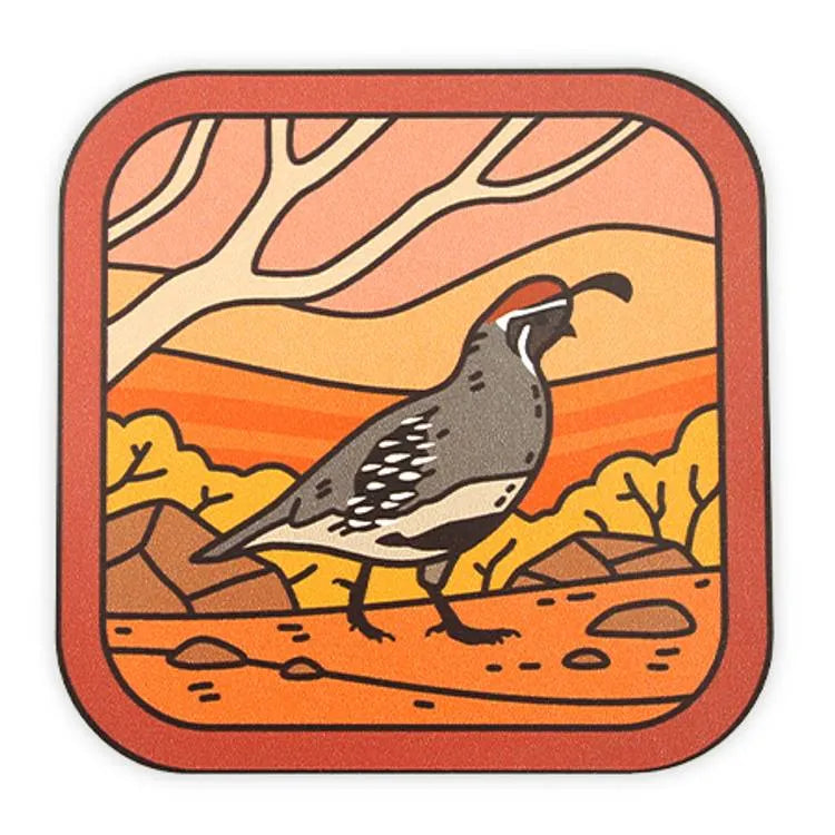 Animals of the Southwest Quail Sticker
