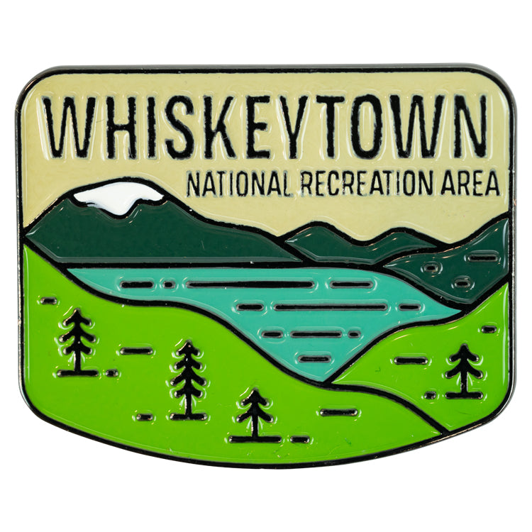 Whiskeytown National Rec. Area Pin - Fell Logo