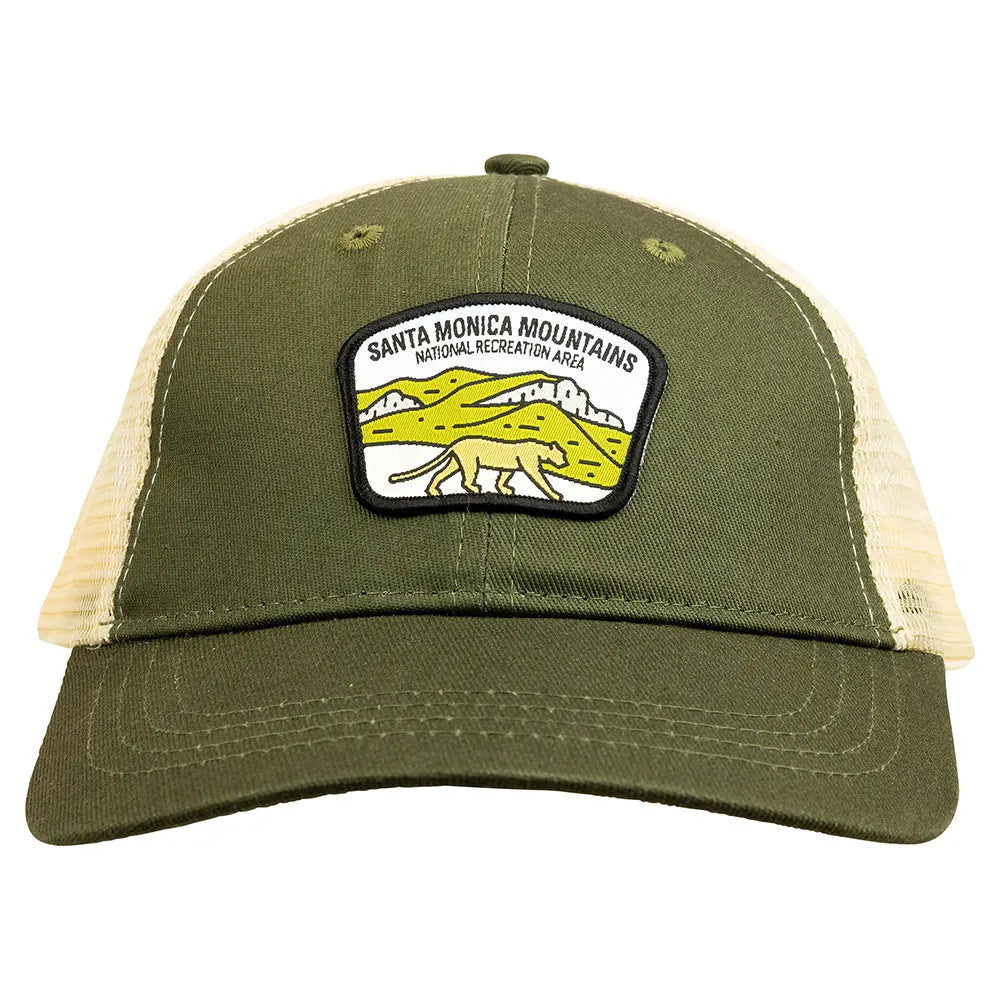 Santa Monica Mountains National Recreation Area Mesh-Back Cap - Fell Logo