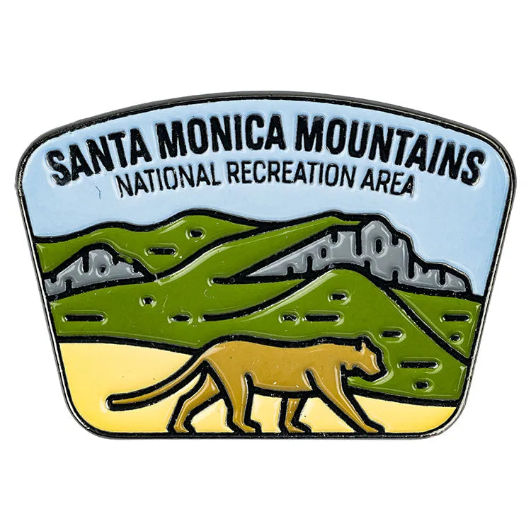 Santa Monica Mountains National Rec. Area Pin - Fell Logo