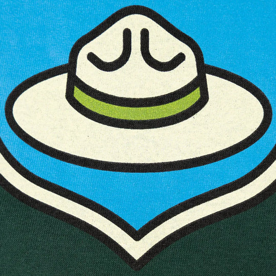 Junior Ranger T-Shirt - Fell Logo extreme closeup with ranger cap