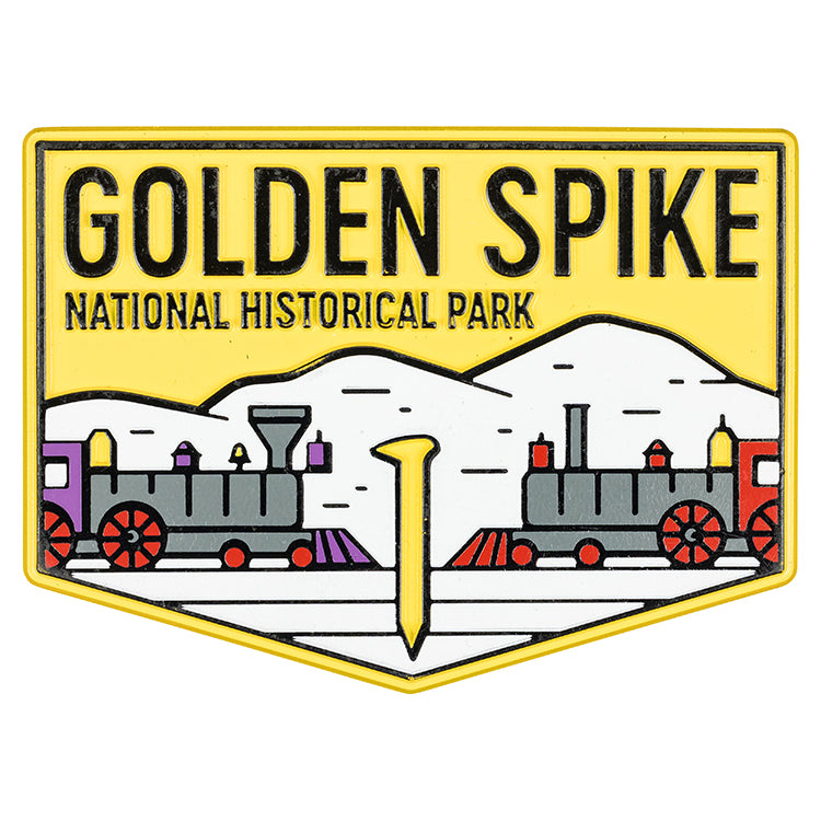 Golden Spike National Historical Park Flex Magnet - Fell Logo