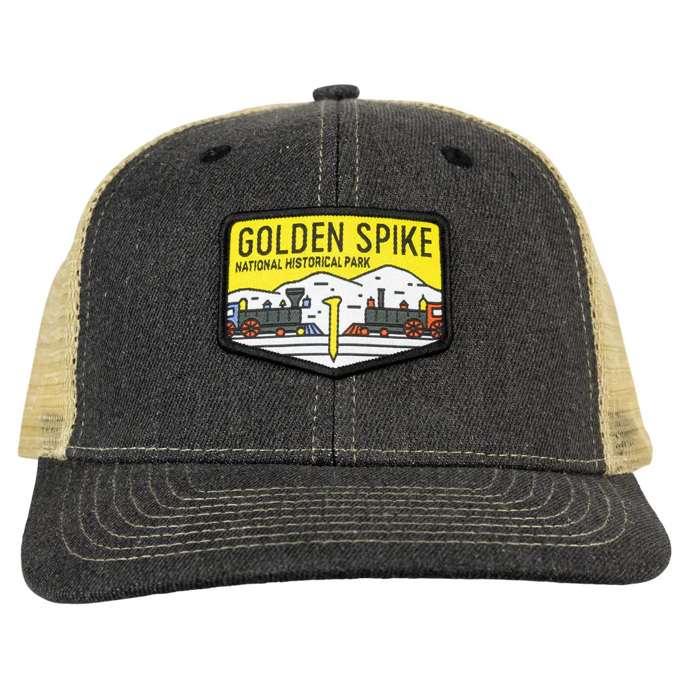 Golden Spike National Historical Park Mesh-Back Cap - Fell Logo front view