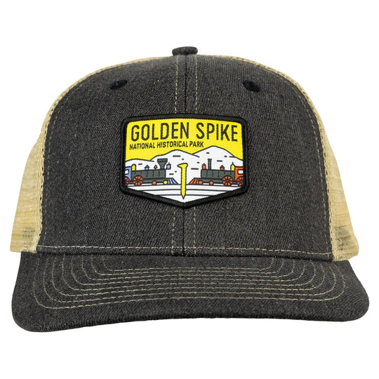 Golden Spike National Historical Park Mesh-Back Cap - Fell Logo front view