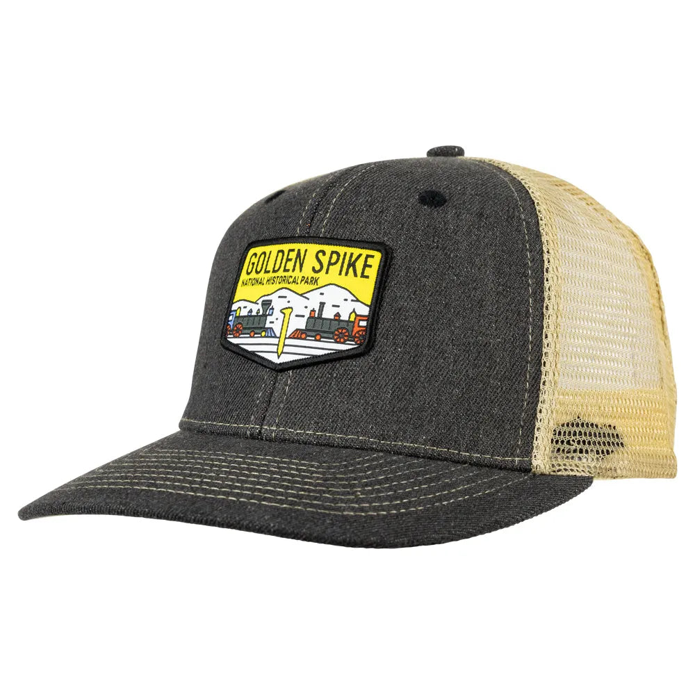 Golden Spike National Historical Park Mesh-Back Cap - Fell Logo quarter turn right