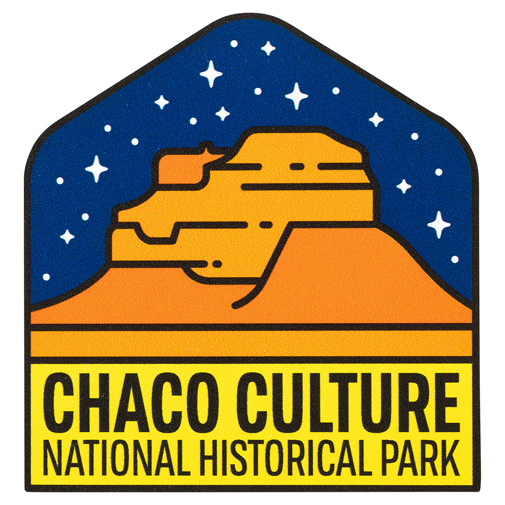 Chaco Culture National Hist. Park Sticker - Fell Logo