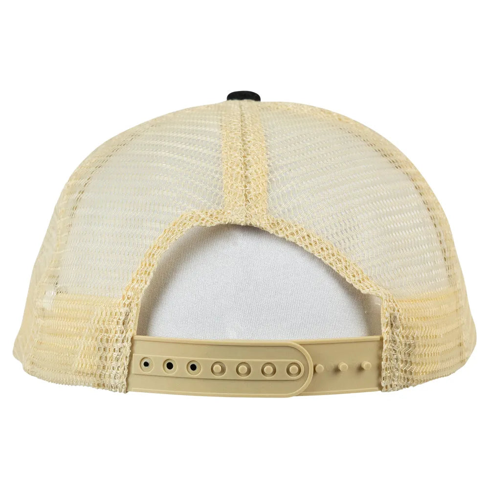 Organ Pipe Cactus National Monument Mesh-Back Cap - Fell Logo back view showing plastic snap closure