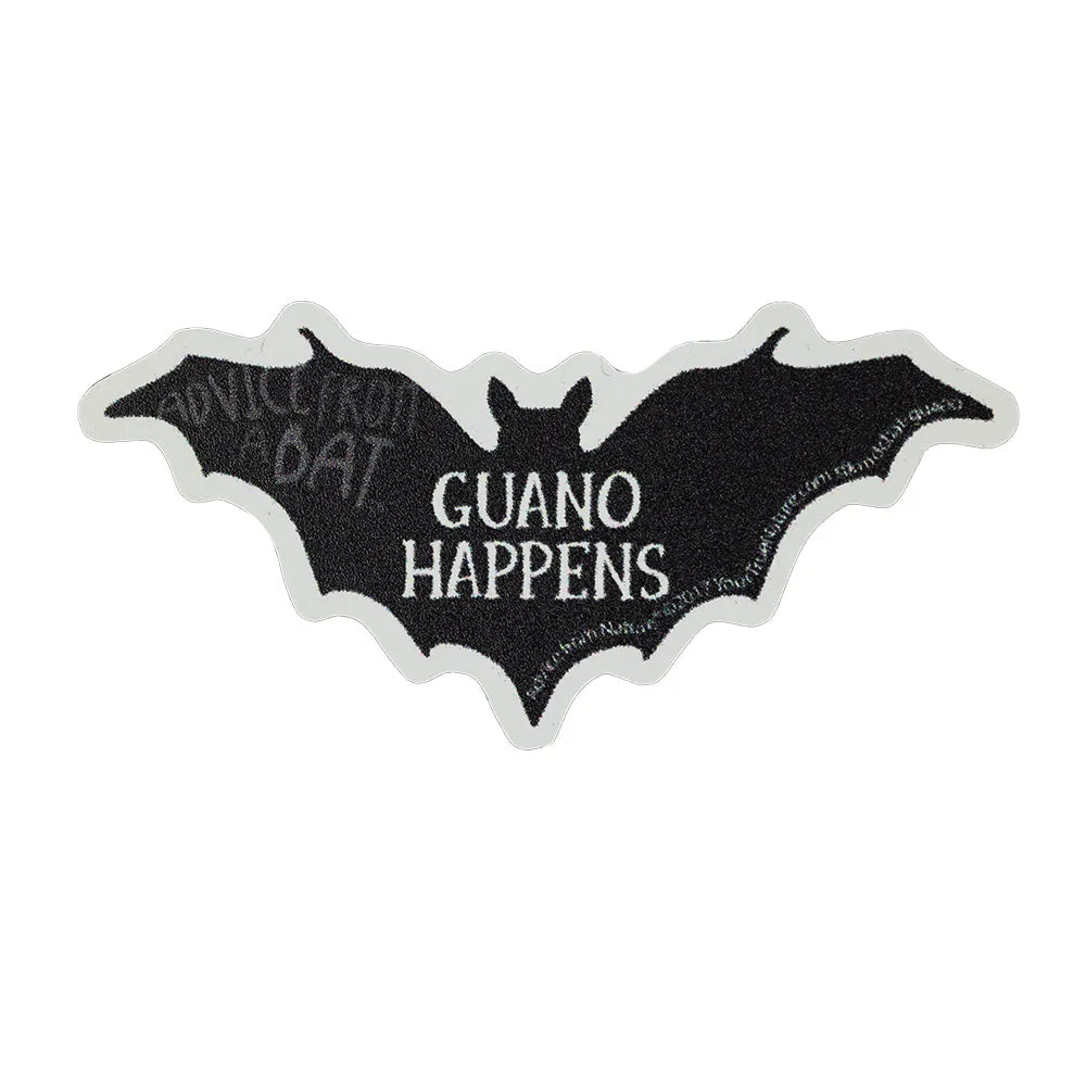 Small Guano Happens Sticker