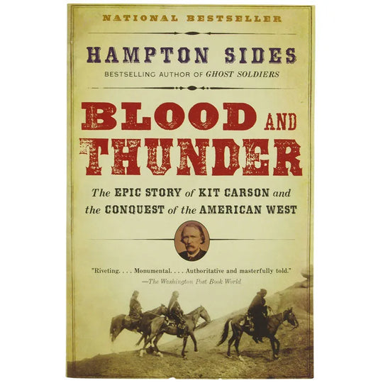 Front cover of Blood and Thunder by Hampton Sides