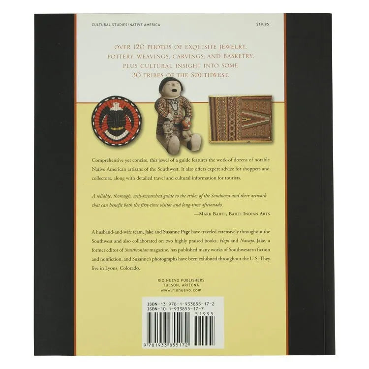 Back cover of Indian Arts of the Southwest by Susanne & Jake Page