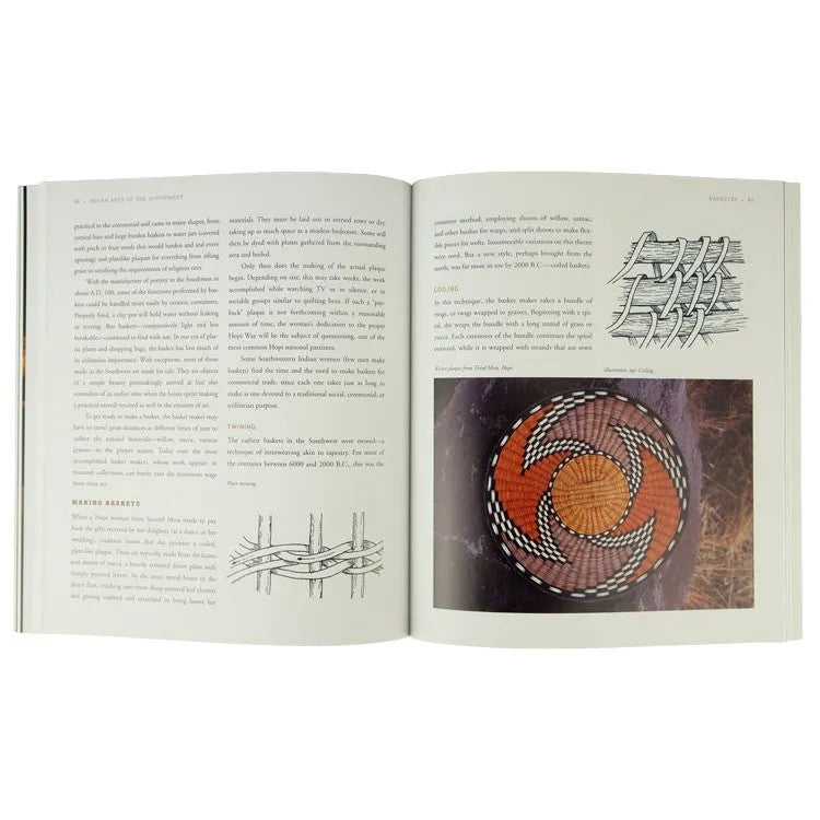 Additional interior pages from  Indian Arts of the Southwest by Susanne & Jake Page